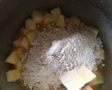 りんごのクランブルケーキ作り方5写真