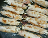 こってり☆豚ロースのもやし巻き作り方3写真