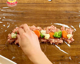 野菜たっぷり蒸しミートローフ作り方3写真