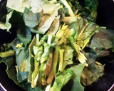 簡単！ほうれん草としめじの醤油マヨ炒め作り方5写真