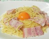 簡単パスタ☆濃厚カルボナーラ作り方5写真
