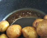 皮ごと新じゃがの煮っころがし作り方5写真