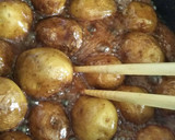 皮ごと新じゃがの煮っころがし作り方8写真
