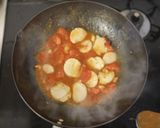 フレッシュトマトと生帆立の炒め物作り方5写真