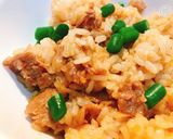 同時調理でコンソメスープ&焼肉ピラフ!作り方8写真