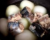 新玉葱と鯖缶のとろとろ煮作り方4写真