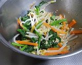 さば水煮缶の簡単ビビンバ丼作り方4写真