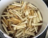 ごぼうと生生姜のみそ味浅漬け作り方2写真