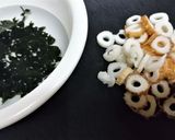 シンプル【竹輪とワカメのわさび醤油和え】作り方2写真