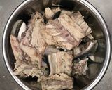 ぶり(いなだ)あらの処理作り方13写真