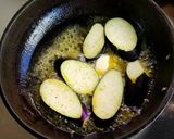 茄子とミートソースのパニーニ作り方3写真