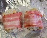 ベーコン巻きおにぎり作り方5写真