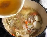 バーミキュラで作る美味しい豚汁 Wダシ作り方8写真
