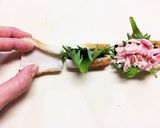 詰めて焼くだけ♪カニマヨちくわ☆作り方4写真