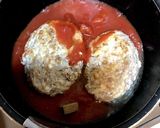 ヘルシー豆腐ハンバーグトマトソース作り方11写真