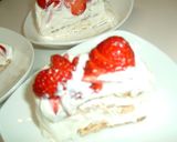 ビスケットホワイトチョコケーキ作り方6写真