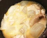カブと鳥のクリーミー煮♡作り方8写真