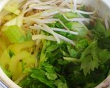 簡単✤鶏むね肉とセロリ もやしのポン酢煮作り方3写真