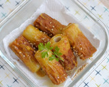 カレー風味の竹輪の揚げ焼き【作り置き】作り方3写真