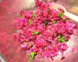 雛祭り、お花見　ビーツマリネの稲荷寿司作り方3写真