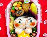 絵本 おしりたんてい キャラ弁作り方4写真