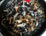 お豆腐入のヒジキ煮作り方4写真