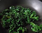 ケールの醤油炒め作り方4写真