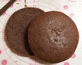 ココアのビクトリアサンドケーキ風♡作り方12写真
