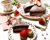ココアのビクトリアサンドケーキ風♡作り方18写真