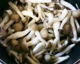 ダシ旨！菜花と厚揚げの煮浸し。シメジ入り作り方5写真