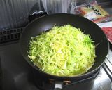 キャベツたっぷり！我が家の広島風お好み焼作り方4写真