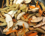 具だくさん！水菜の煮浸し作り方3写真