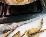 干しはたはた揚げのカレーマヨソース添え作り方2写真