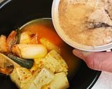 サバ缶の純豆腐風辛スープ作り方5写真