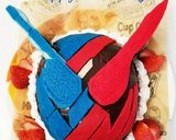 仮面ライダービルド☆立体ケーキ作り方32写真