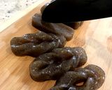 こんにゃくの胡麻味噌煮込み作り方2写真
