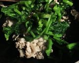 なばなと豚肉の辛子塩麹炒めもの！作り方2写真