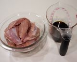 ［鶏の照り焼き ヘルシー タレ少し多め］作り方1写真