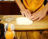 「ハムチーズ餃子」作り方3写真