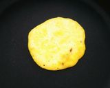 卵とバナナだけでヘルシーパンケーキ☀作り方3写真