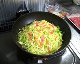 キャベツたっぷり！我が家の広島風お好み焼作り方5写真