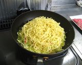 キャベツたっぷり！我が家の広島風お好み焼作り方6写真