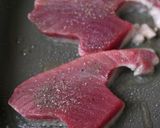 素敵！酢的！特売お刺身用鰹でステーキ！作り方4写真