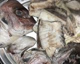 鯛のあらの下処理(霜降り)作り方6写真