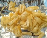 サラダのカリカリお揚げのトッピング作り方1写真