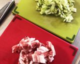 2歳児とお昼☆簡単野菜炒飯作り方1写真
