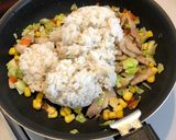 2歳児とお昼☆簡単野菜炒飯作り方7写真