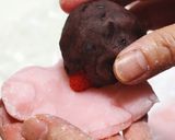 レンジで簡単★いちご大福作り方14写真