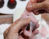 レンジで簡単★いちご大福作り方15写真