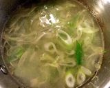 ネギたっぷり！わかめスープ作り方3写真